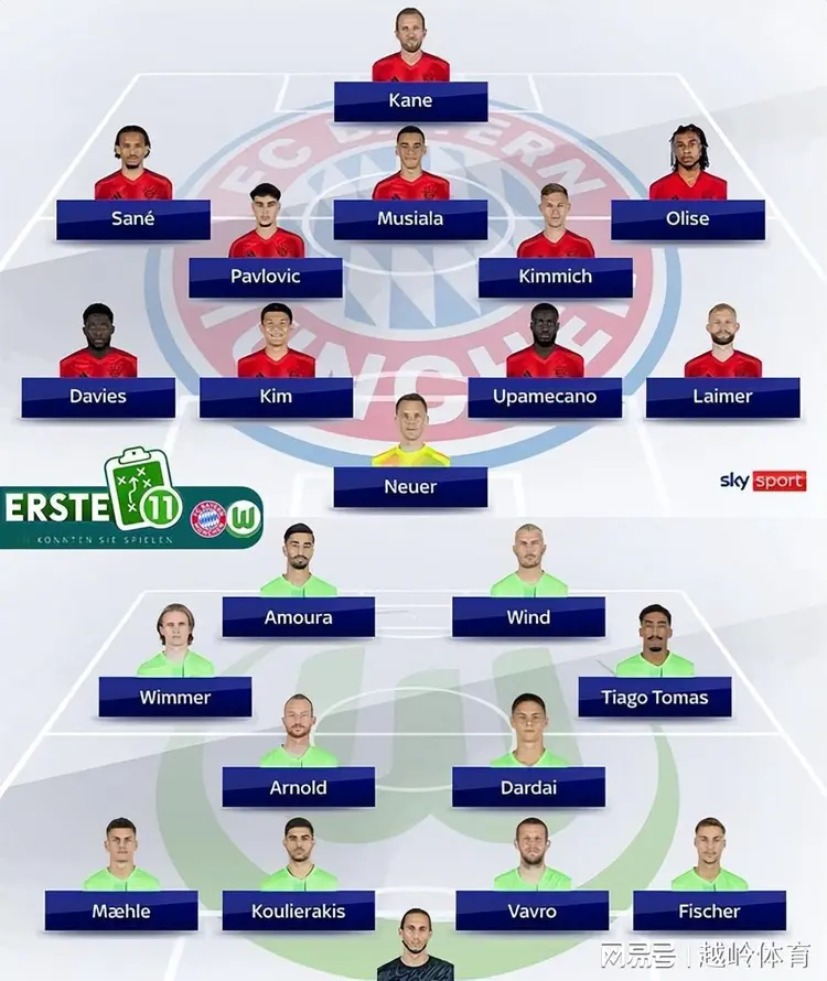 拜仁主场同沃尔夫斯堡，新秀迎战豪门的简单介绍